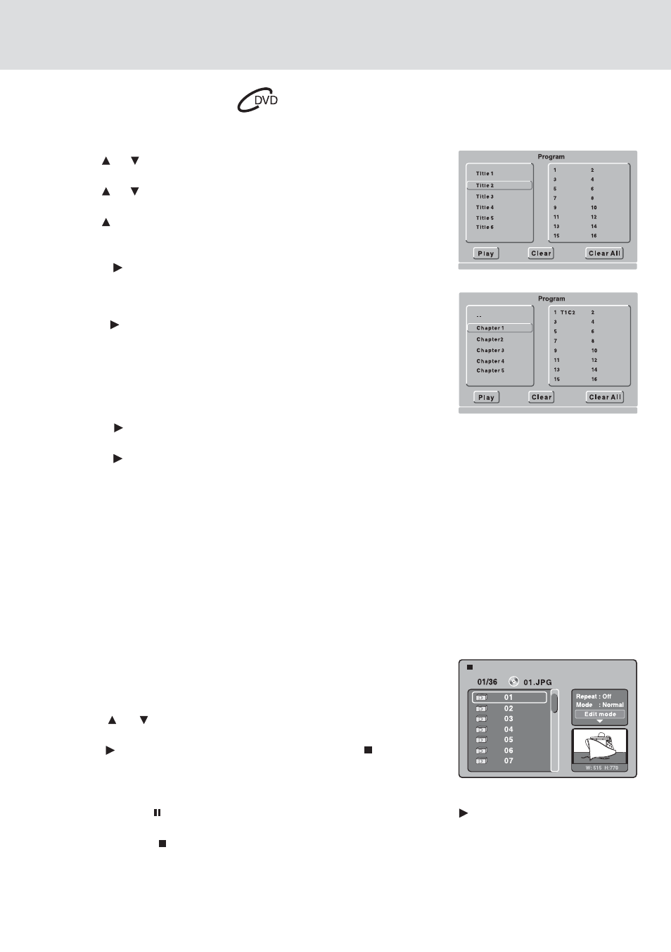 Viewing jpeg files | Venturer KLV39082 User Manual | Page 21 / 32