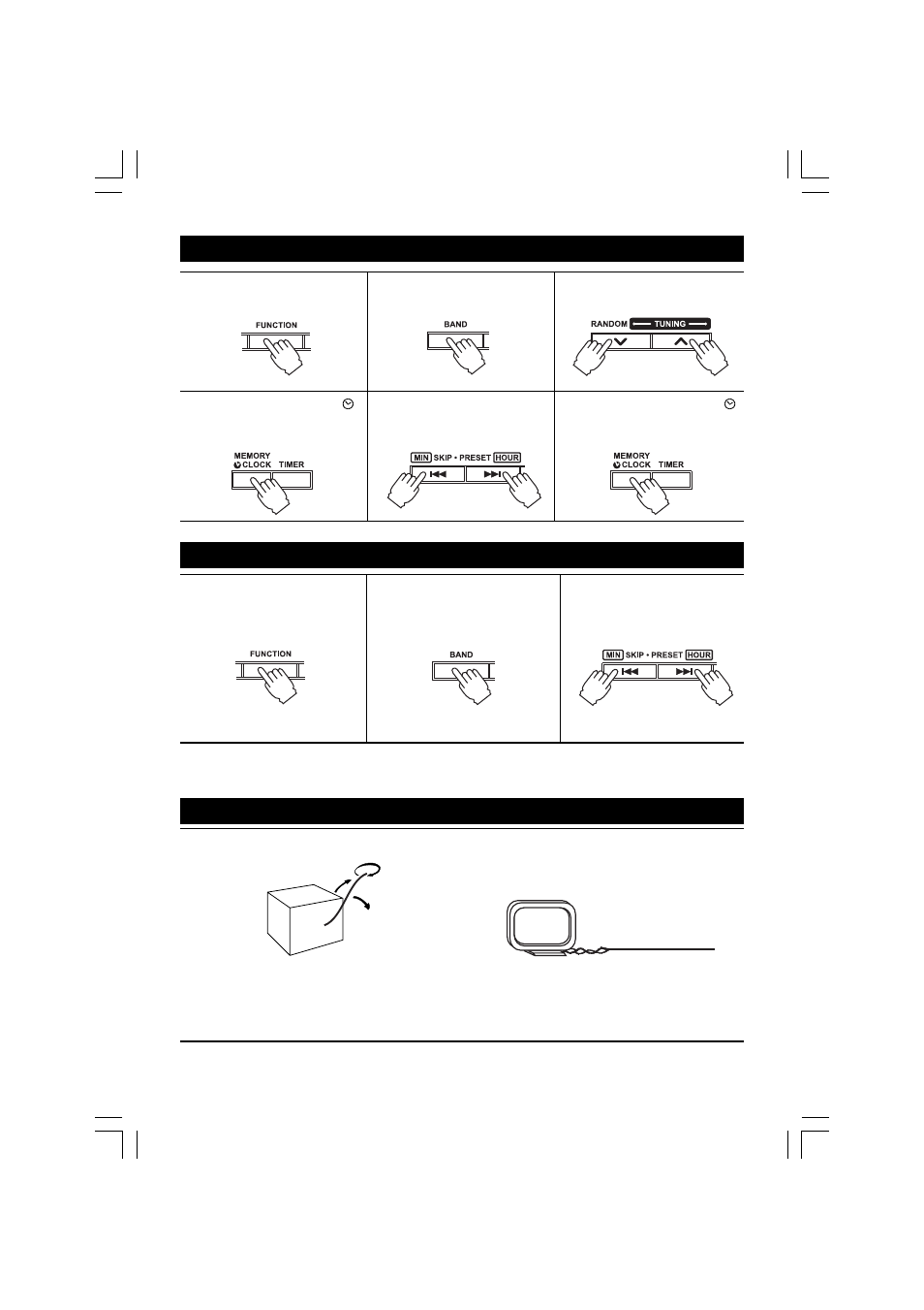 Preset tuning, Tuning into a preset station, For better reception | Venturer CD2088 User Manual | Page 10 / 19