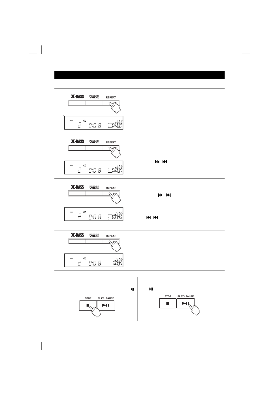 Compact disc playback (continued) | Venturer CD2088 User Manual | Page 14 / 19