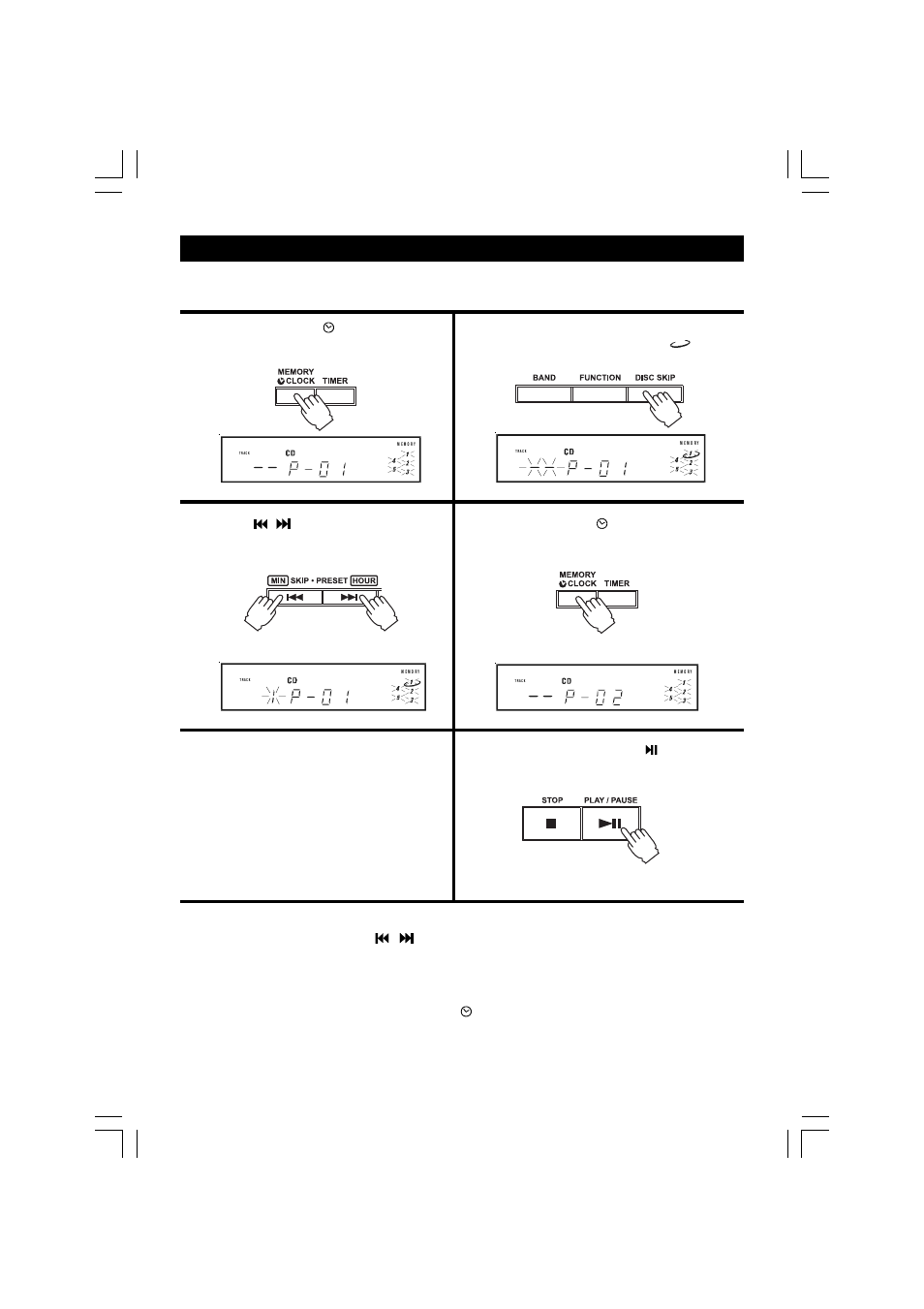 Compact disc programmed playback, Repeat steps 2 to 4 | Venturer CD2088 User Manual | Page 15 / 19