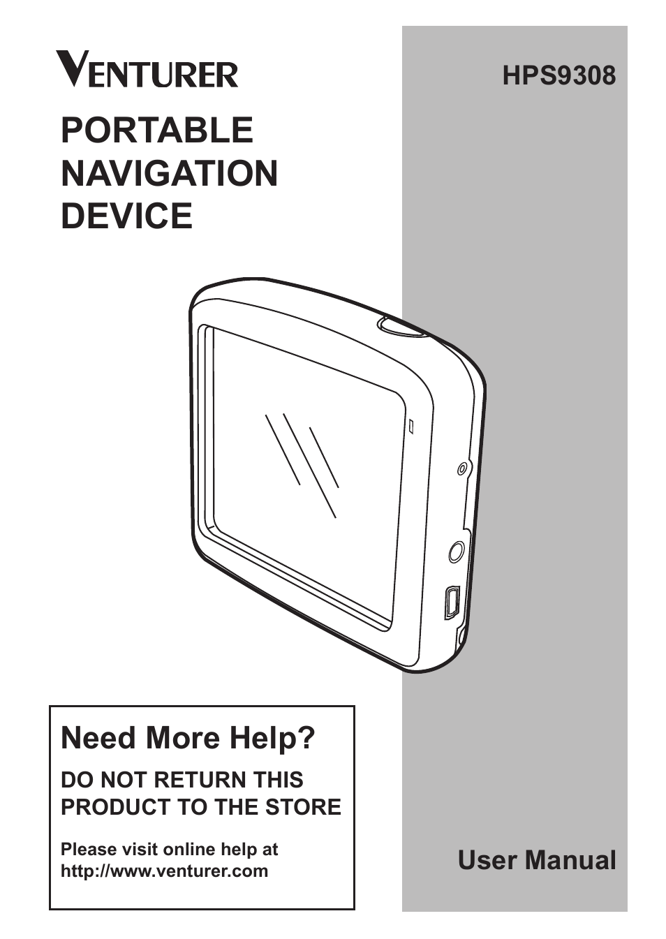 Venturer HPS9308 User Manual | 100 pages