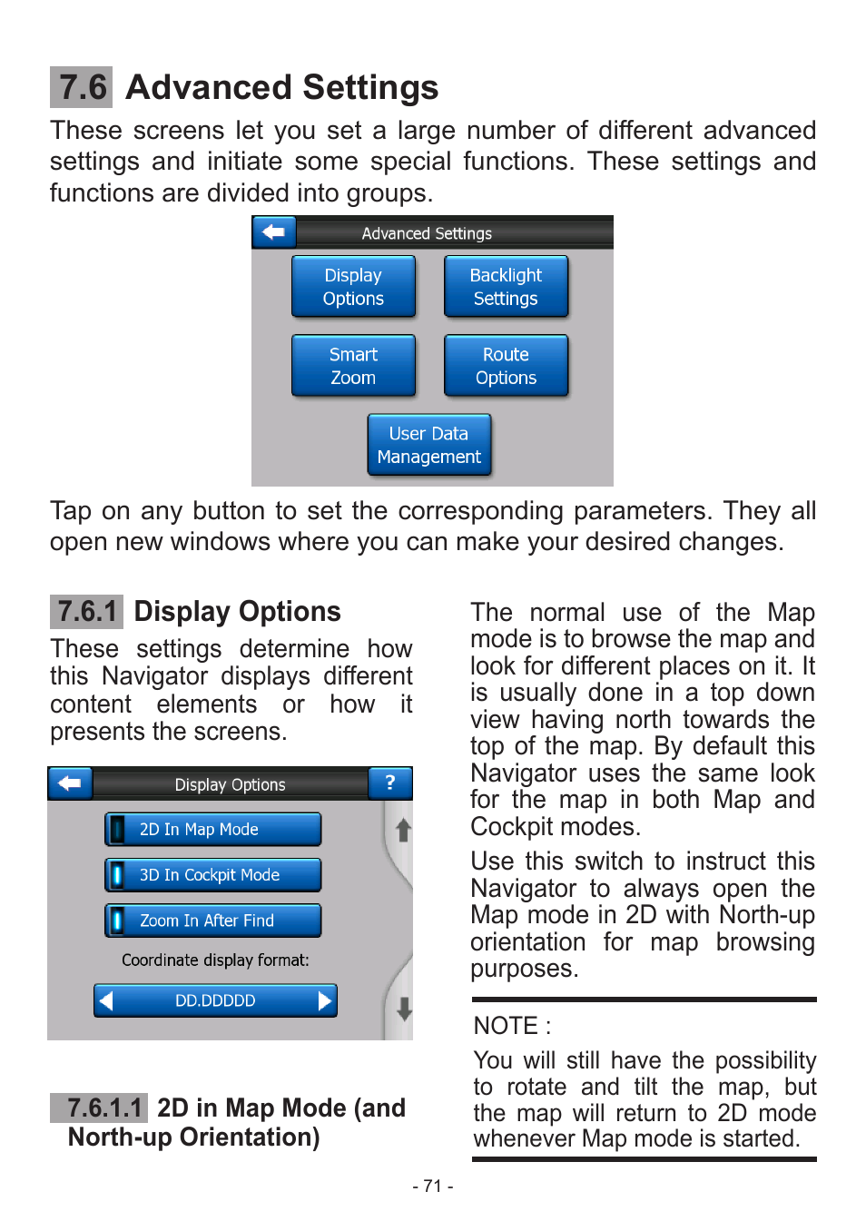 6 advanced settings | Venturer HPS9308 User Manual | Page 71 / 100