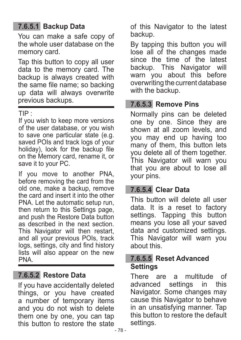 Venturer HPS9308 User Manual | Page 78 / 100