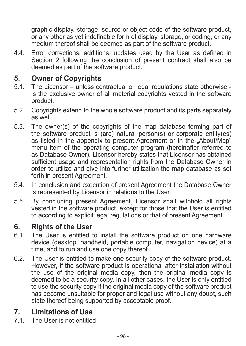 Venturer HPS9308 User Manual | Page 98 / 100