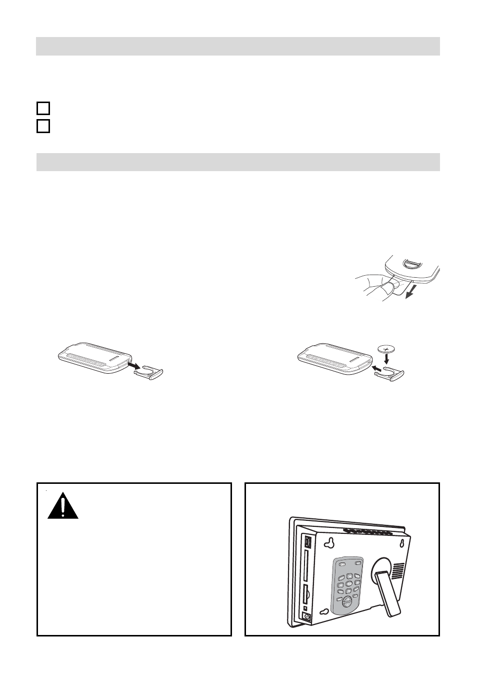 Accessories, Remote control | Venturer VPF810DL-CHER User Manual | Page 5 / 16