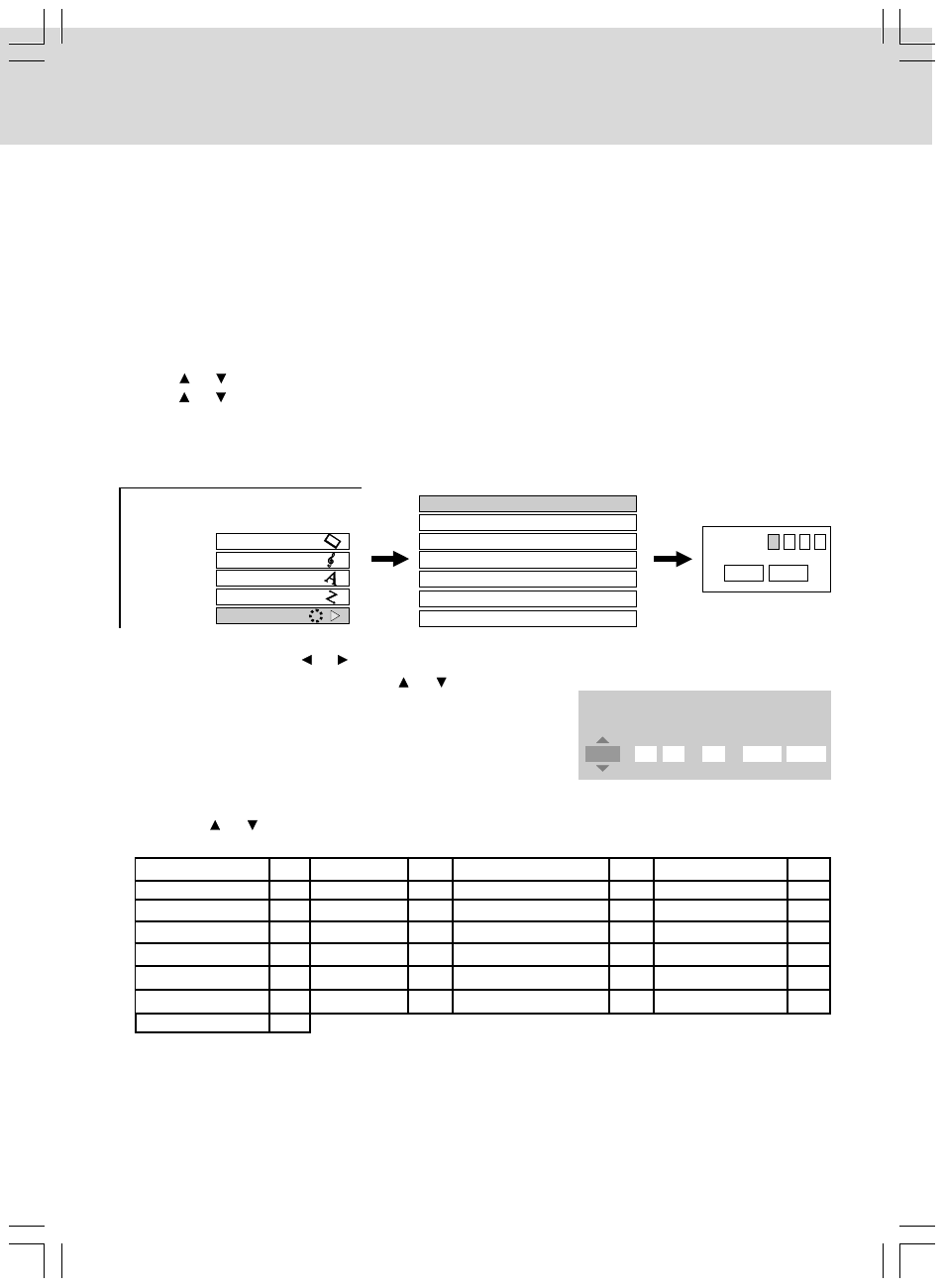 Customizing the function settings, General | Venturer SHD7000 User Manual | Page 32 / 48