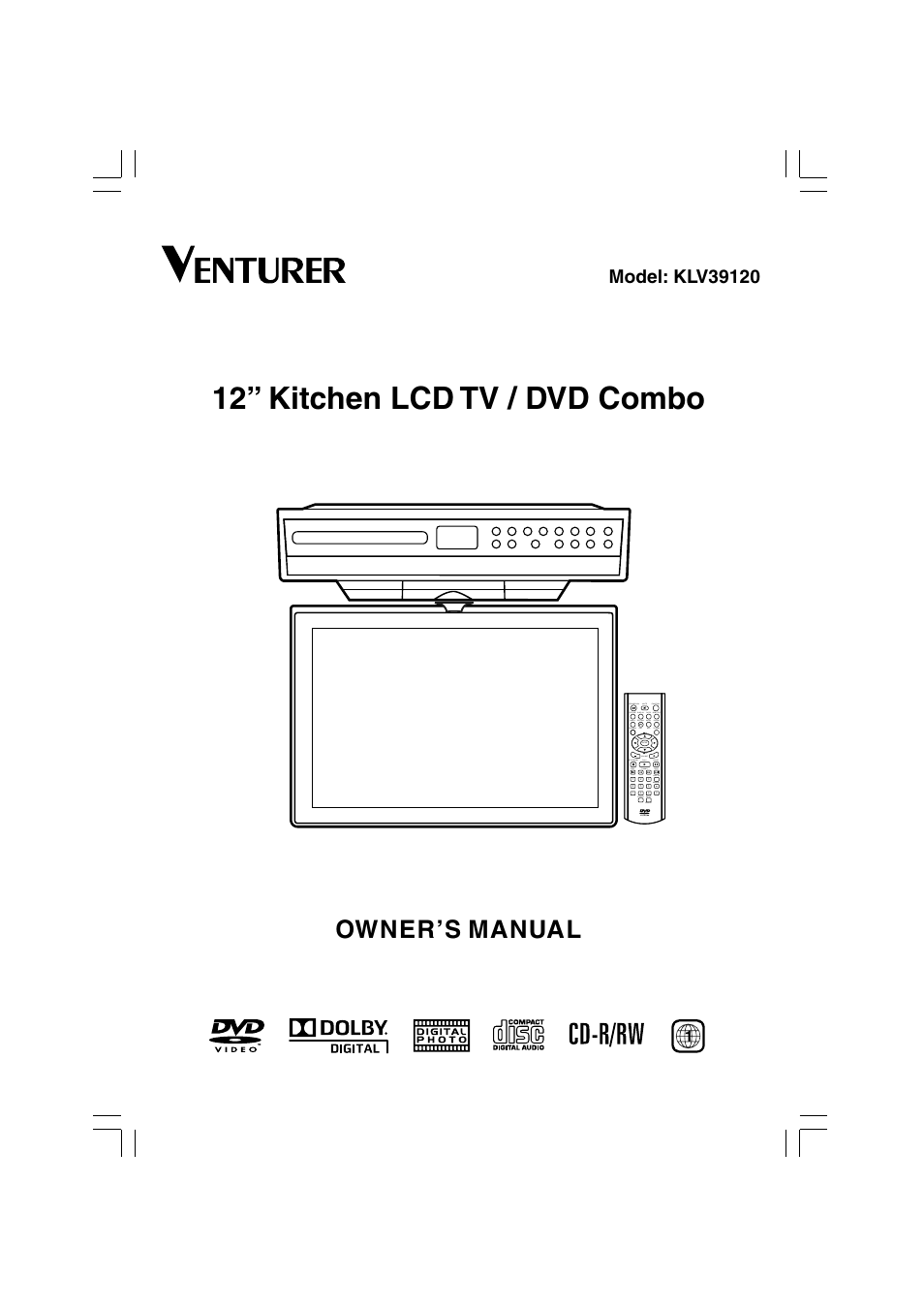 Venturer KLV39120 User Manual | 32 pages