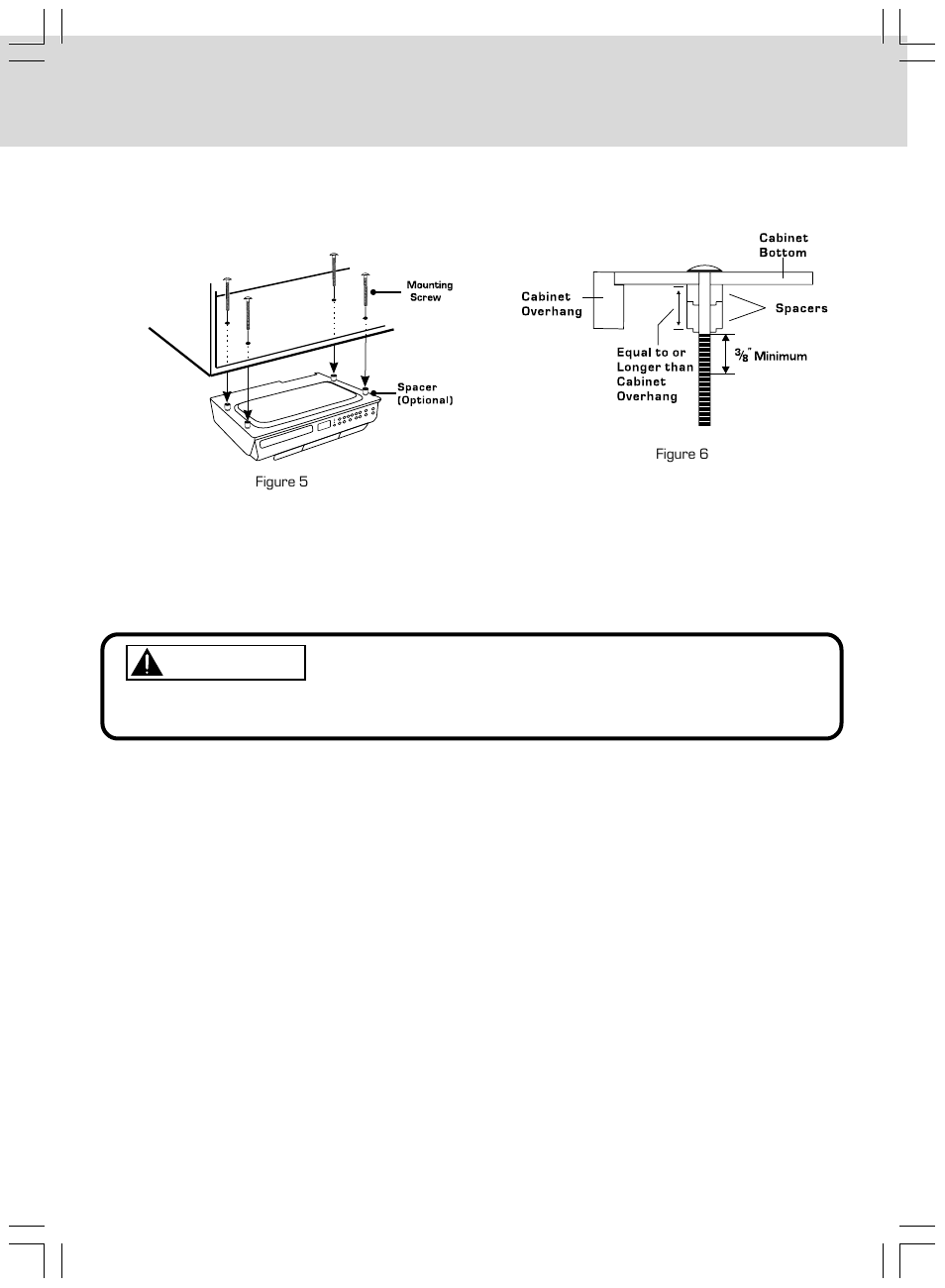 Mounting instructions, Caution | Venturer KLV39120 User Manual | Page 12 / 32