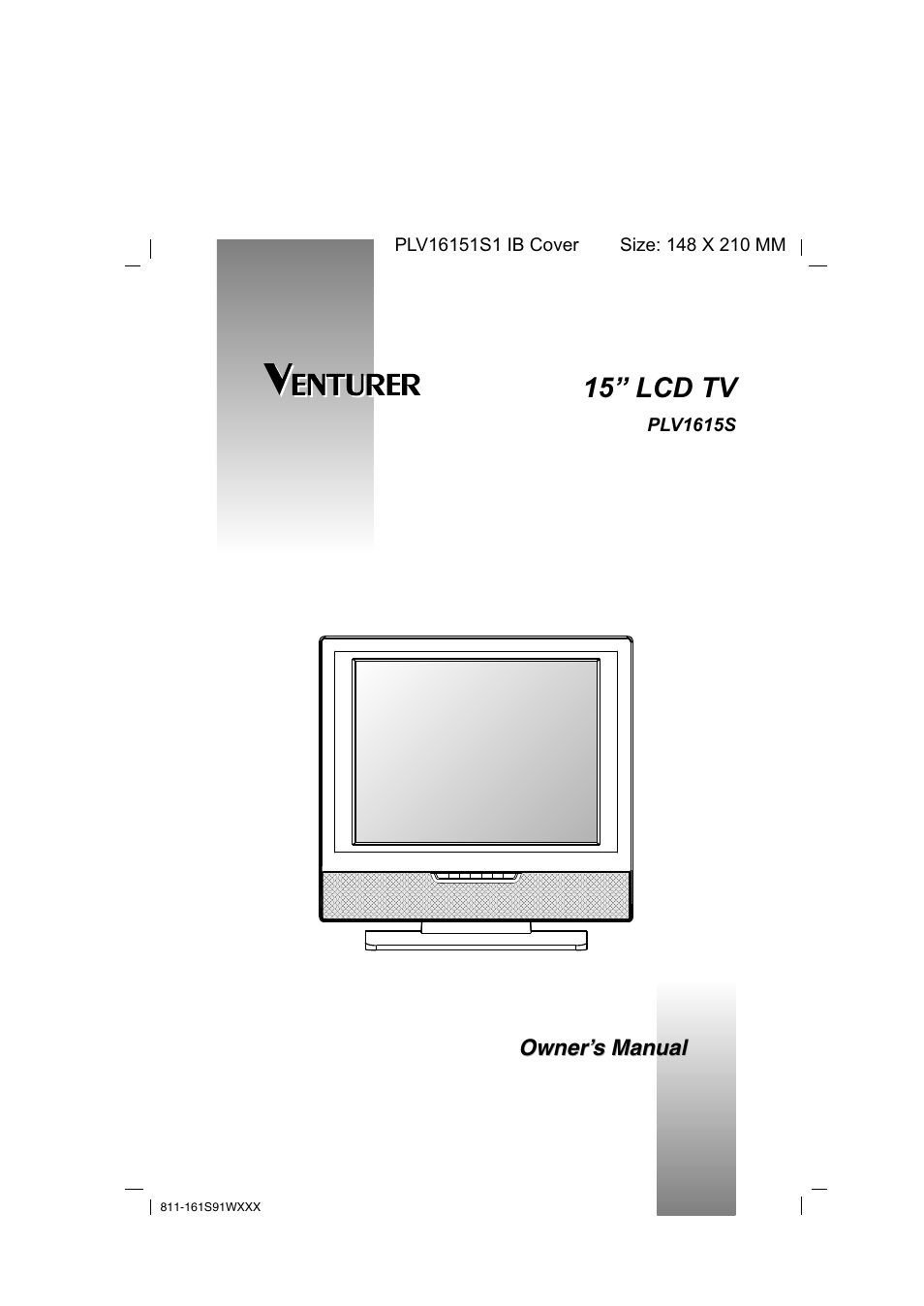 Venturer PLV1615S User Manual | 23 pages