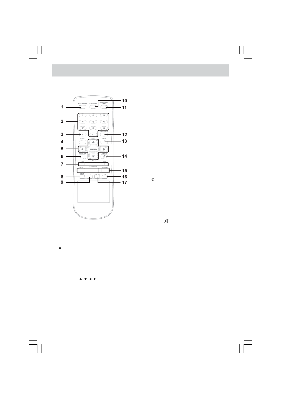 Remote control reference guide | Venturer PLV36220S1 User Manual | Page 7 / 20