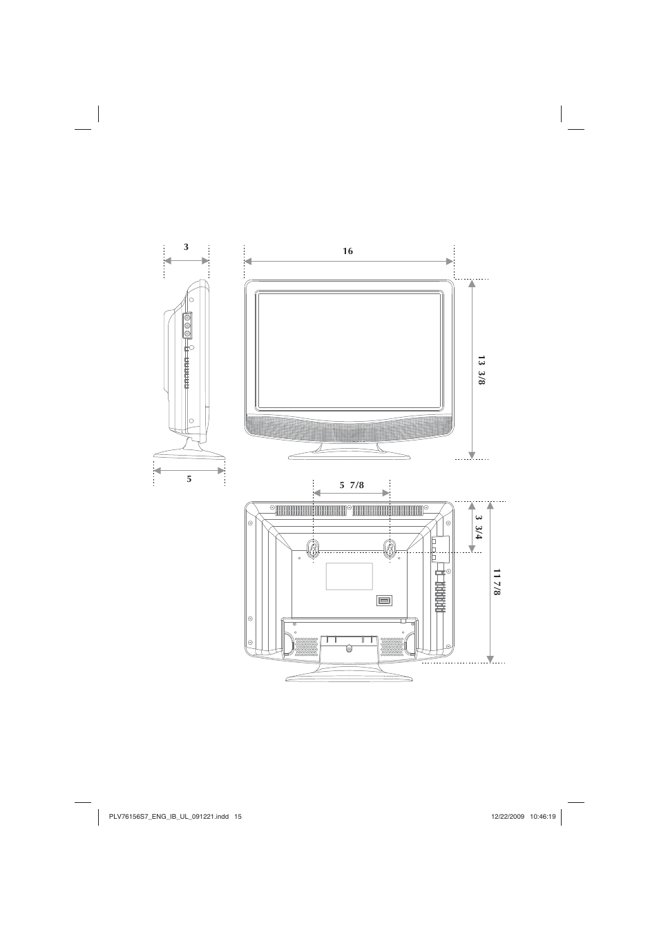 Venturer 15" LCD TV PLV7615H User Manual | Page 16 / 16