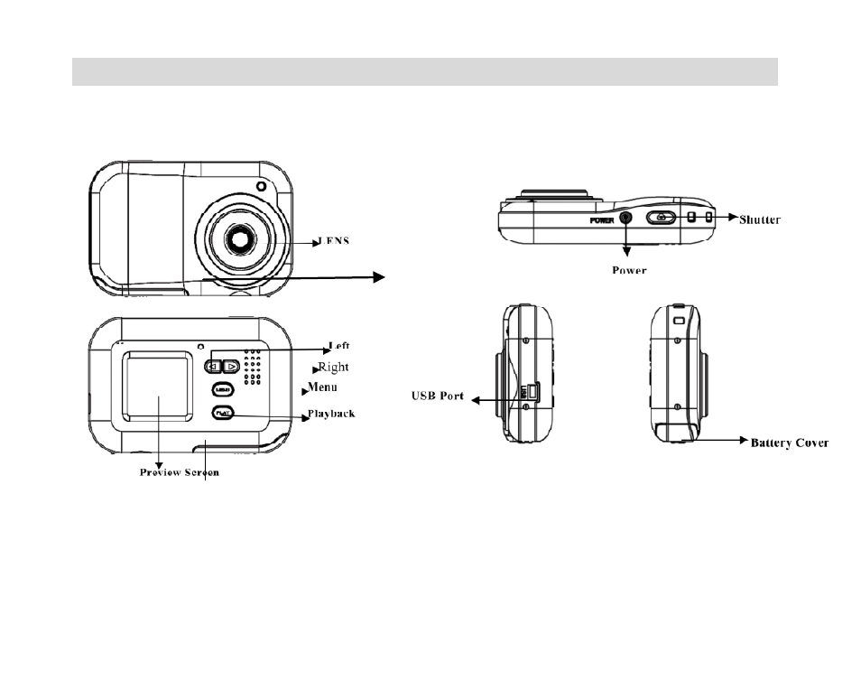 A quick look at your digital camera, A quick look at, Digital camera | Vivid Audio Digital Camera 25 User Manual | Page 6 / 23