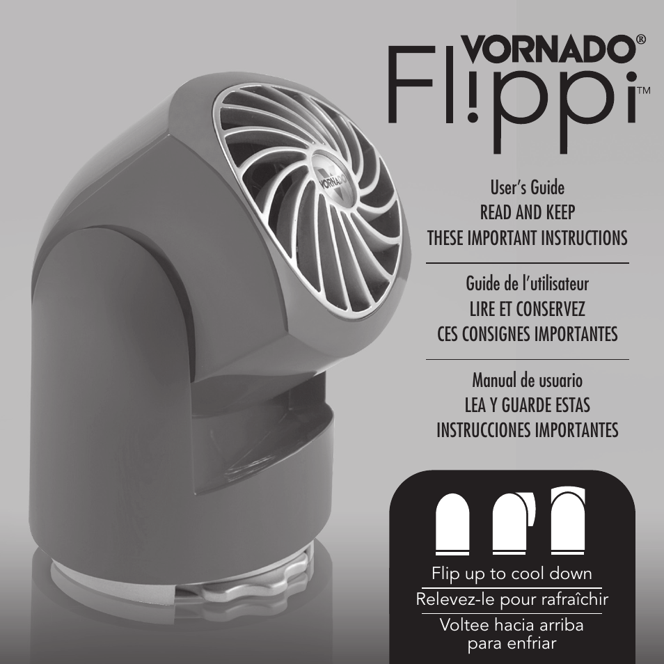 Vornado Flippi User Manual | 16 pages