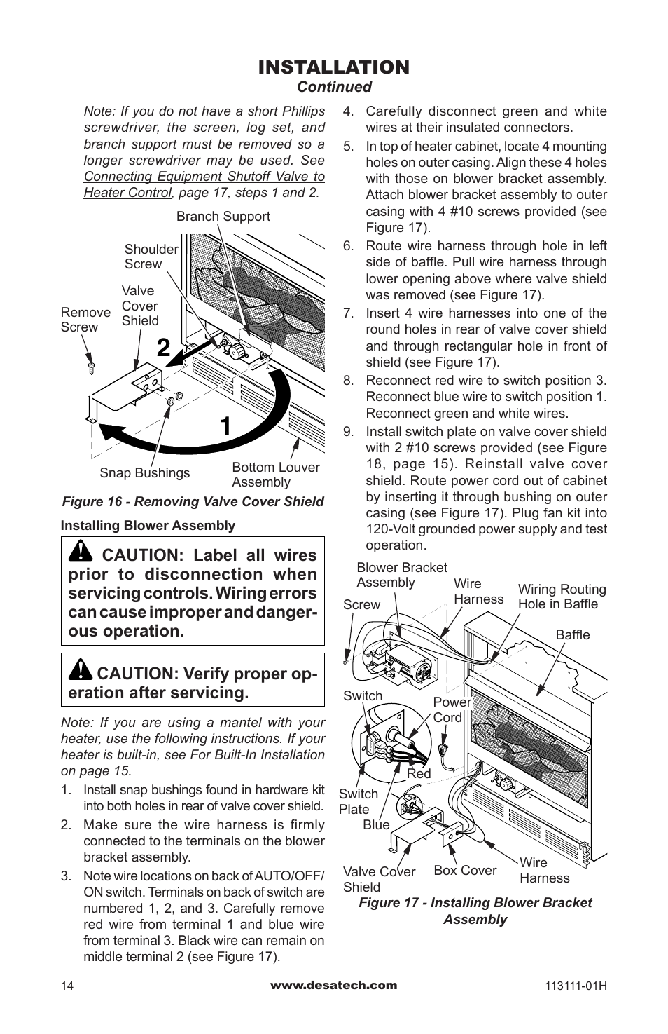 Installation | Vanguard VMH26TNC User Manual | Page 14 / 32
