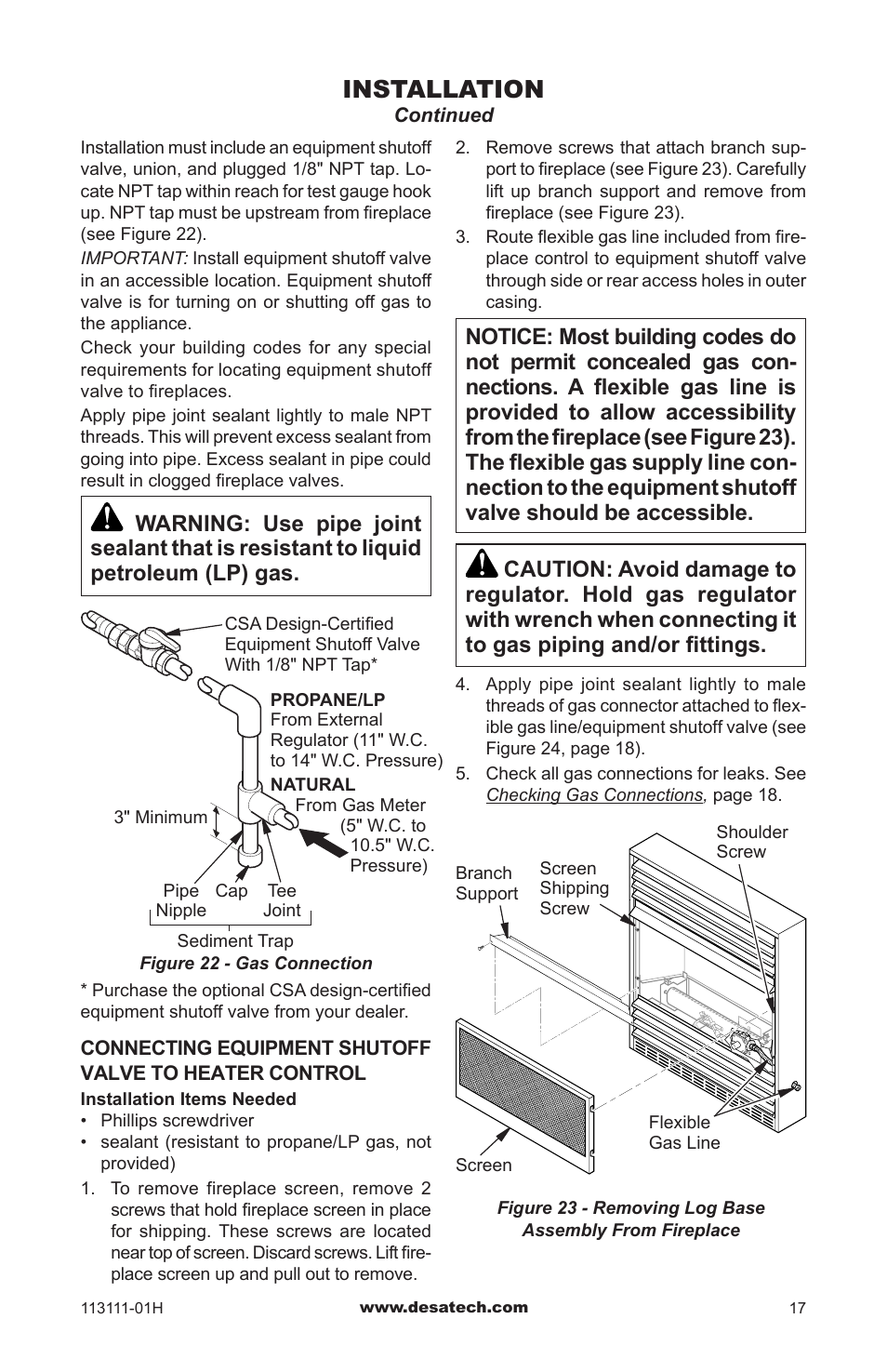 Installation | Vanguard VMH26TNC User Manual | Page 17 / 32