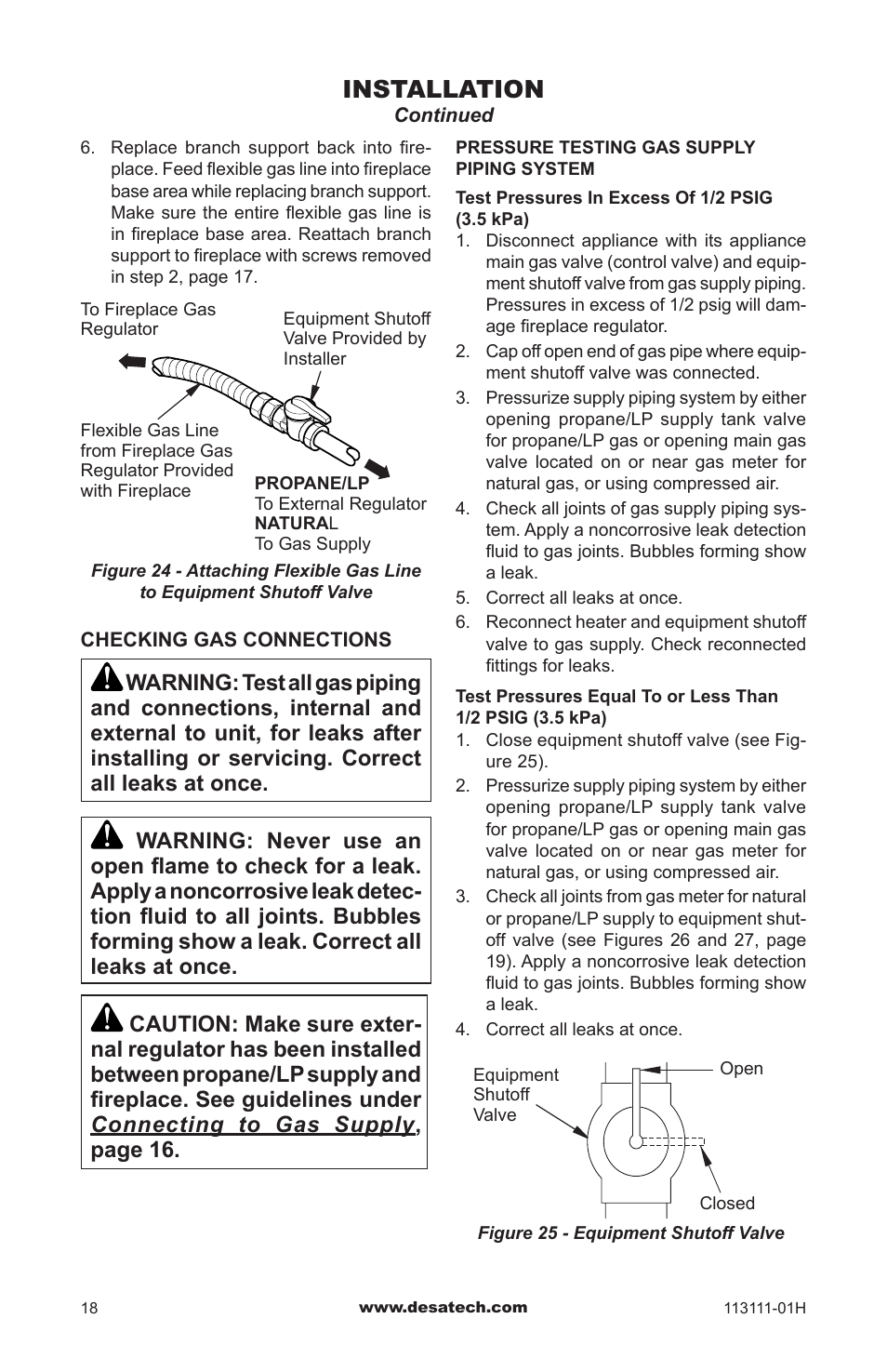 Installation | Vanguard VMH26TNC User Manual | Page 18 / 32