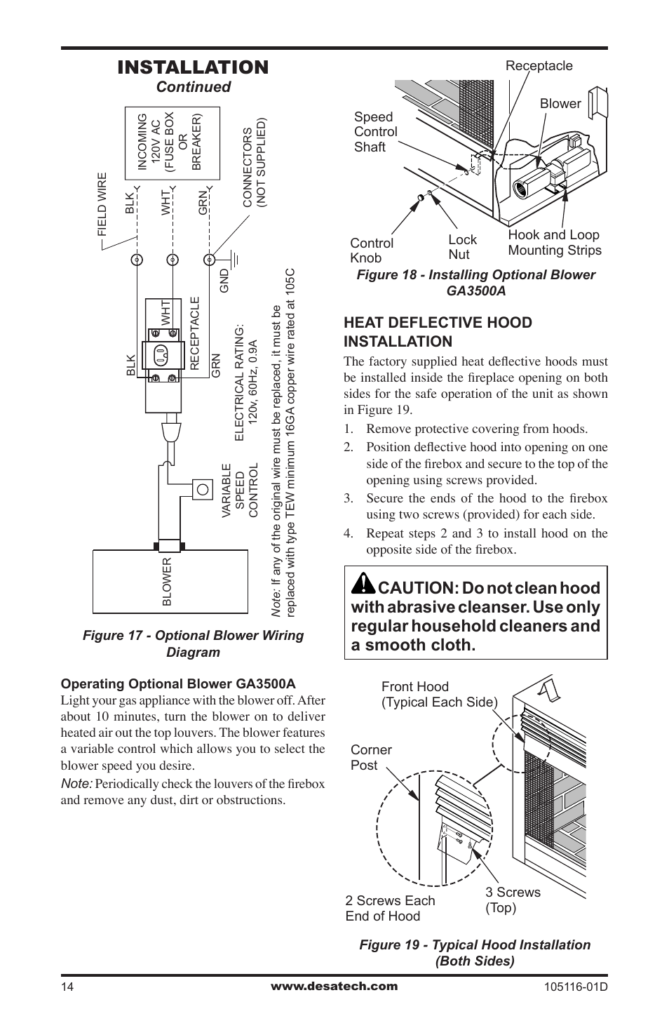 Installation | Vanguard FBST User Manual | Page 14 / 20