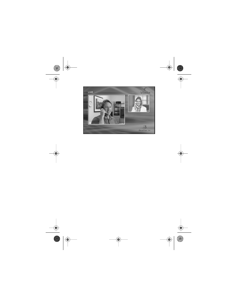 Receiving a video call with your beamer tv | Vialta Beamer TV User Manual | Page 14 / 32