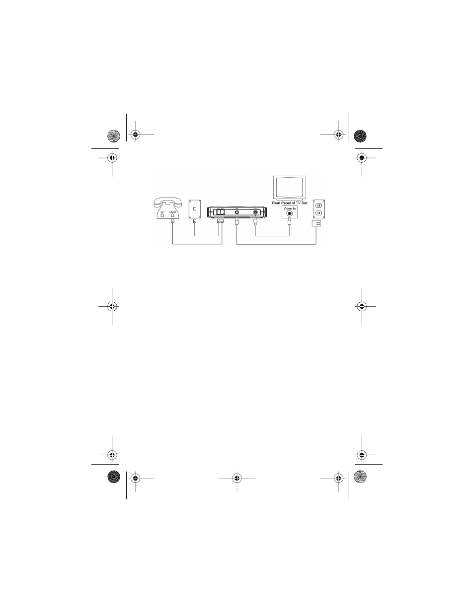Heading 3 - two-line phone with a double wall jack, Two-line phone with a double wall jack | Vialta Beamer TV User Manual | Page 9 / 32