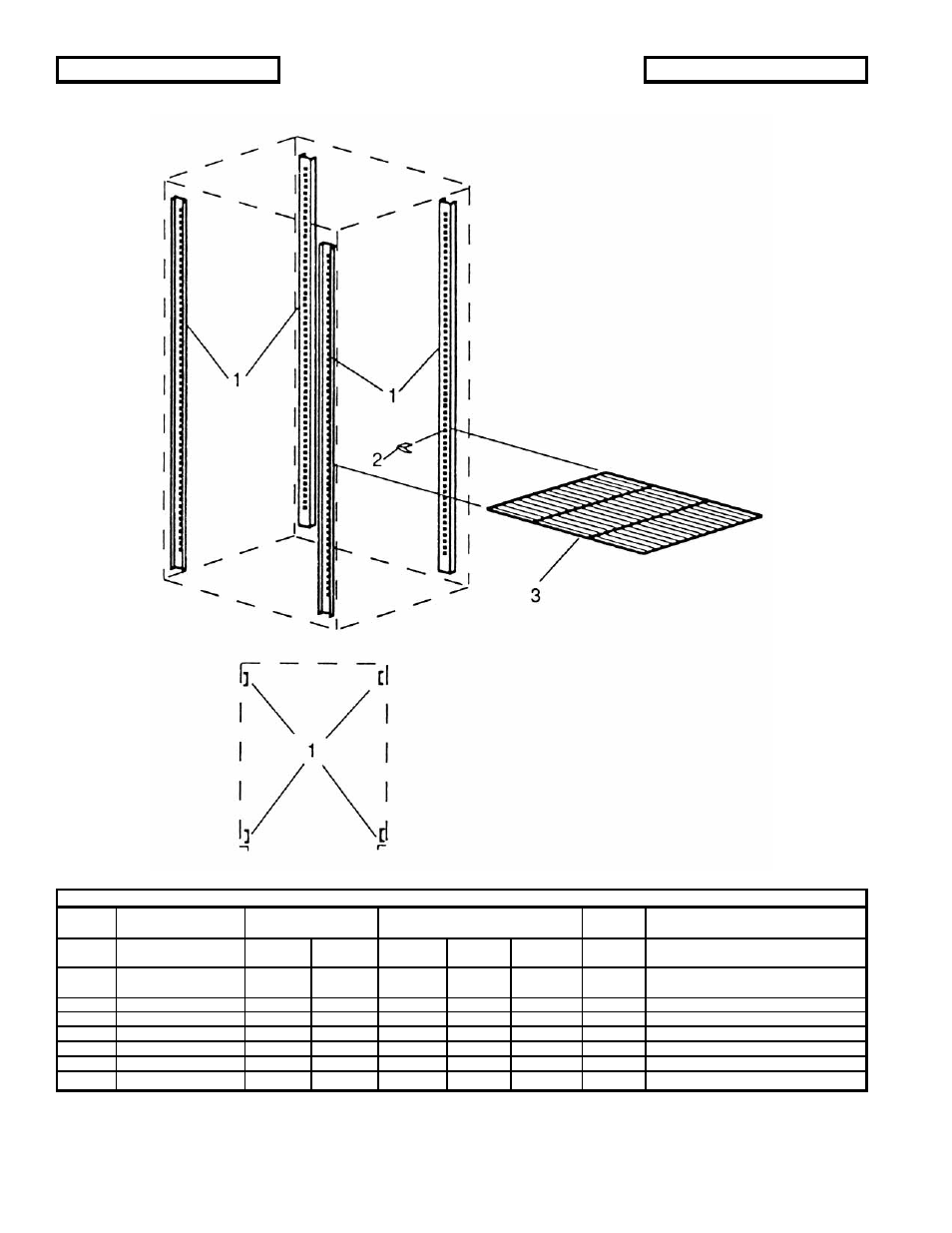 Figure 6-7 shelves & pilasters | Victory Refrigeration V-Series User Manual | Page 34 / 42