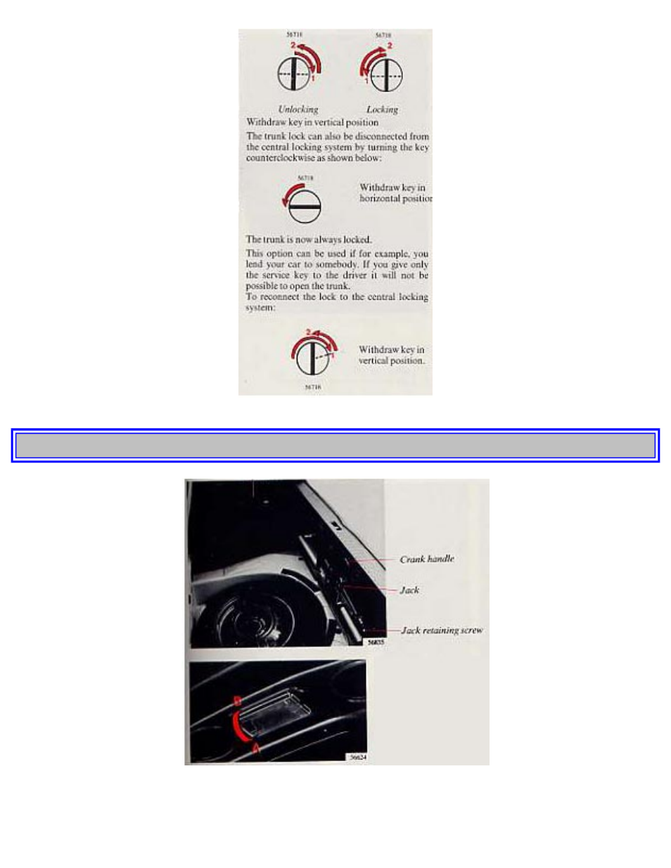 Pg. 34 trunk, long load storage | Volvo 740 GL User Manual | Page 39 / 138