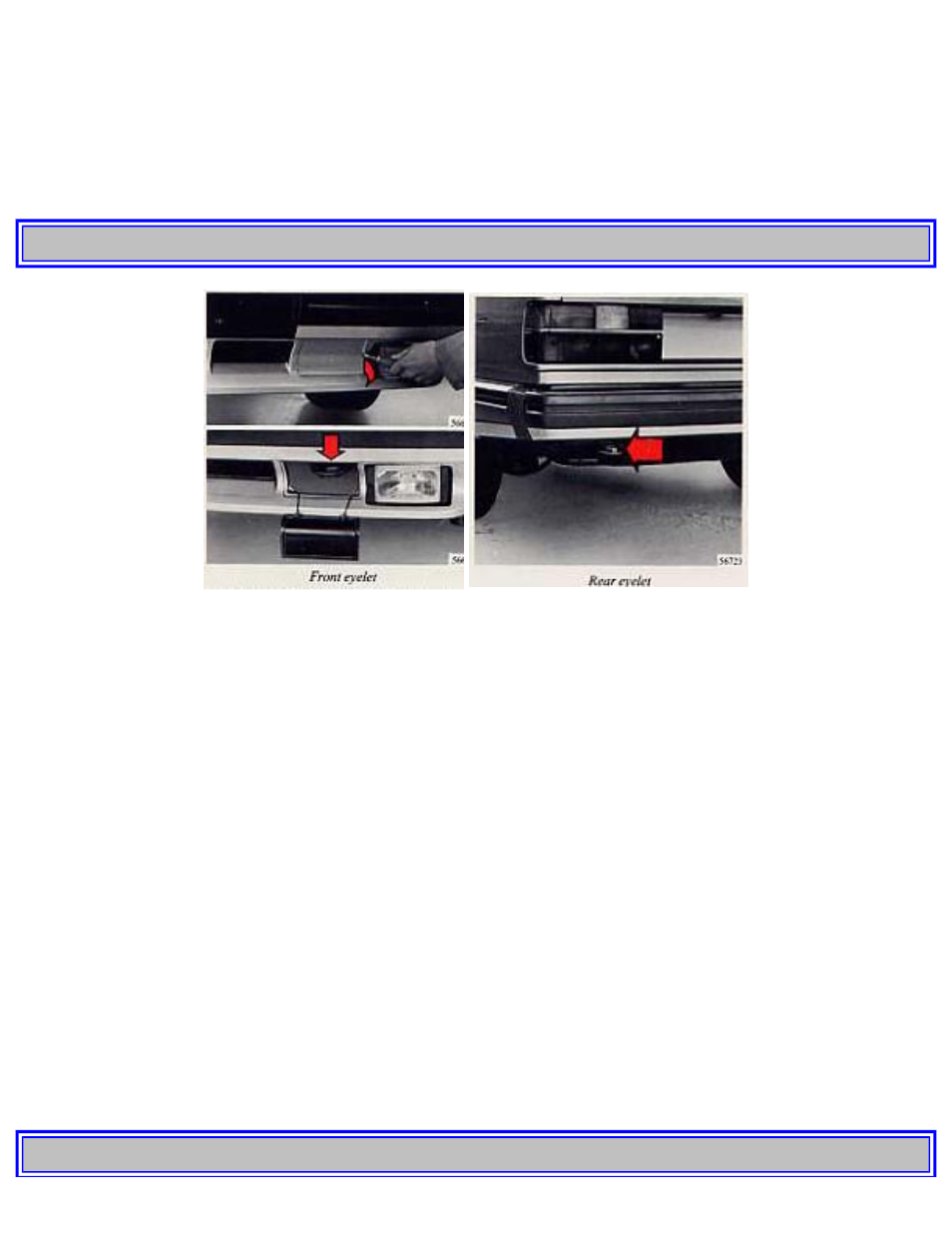 Pg. 48 emergency towing (pulling of vehicle), Pg. 49 vehicle towing information, Place heavier cargo at the bottom of load | Anchor the cargo correctly with a cord, Precautionary steps to observe when car is in tow, Steering must be unlocked, Maximum speed: 20 mph (30 km/h) | Volvo 740 GL User Manual | Page 57 / 138