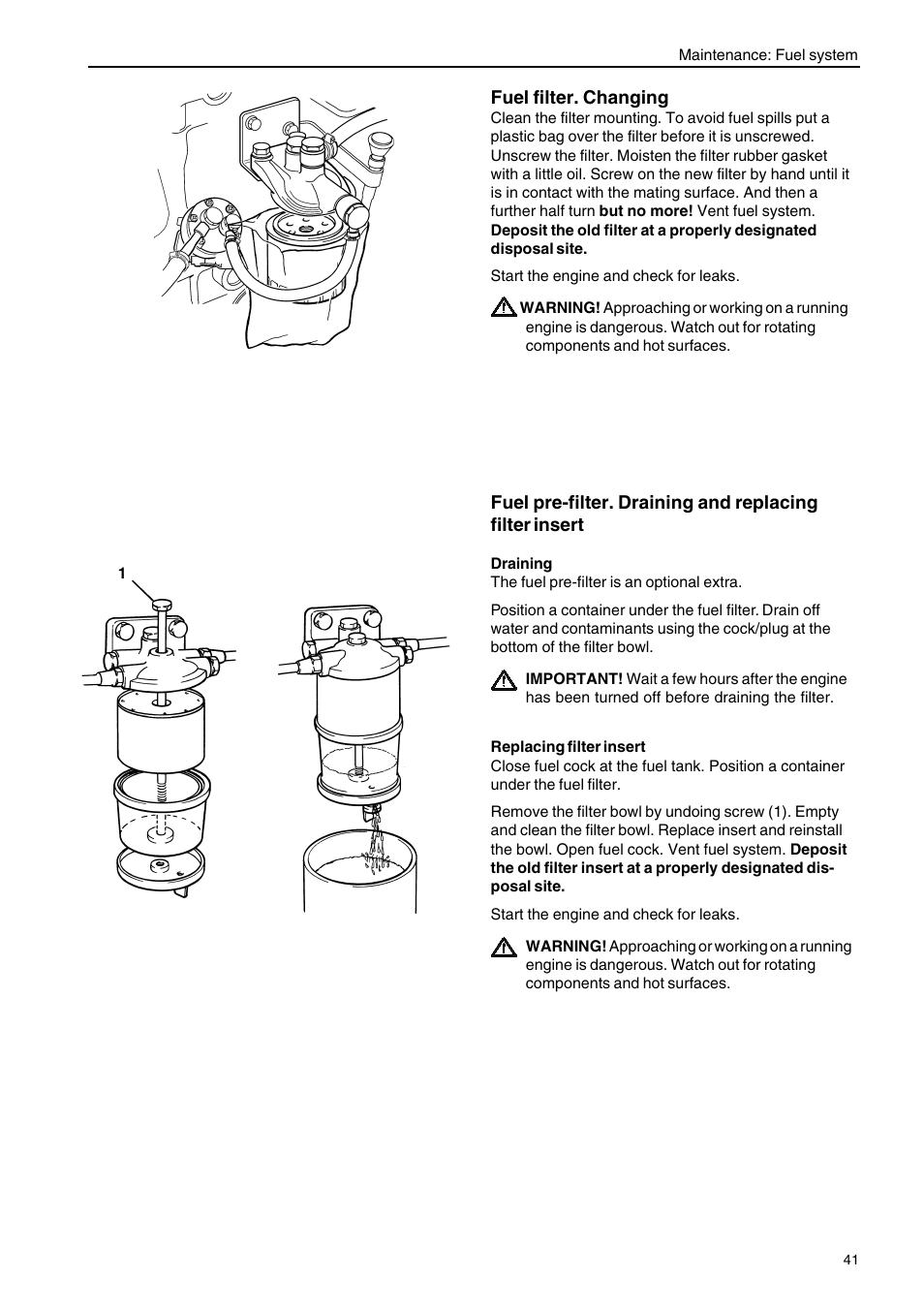 Volvo Penta D2-75 User Manual | Page 43 / 68