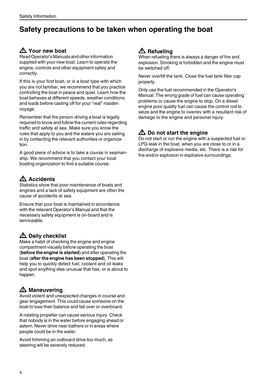 Volvo Penta D2-75 User Manual | Page 6 / 68