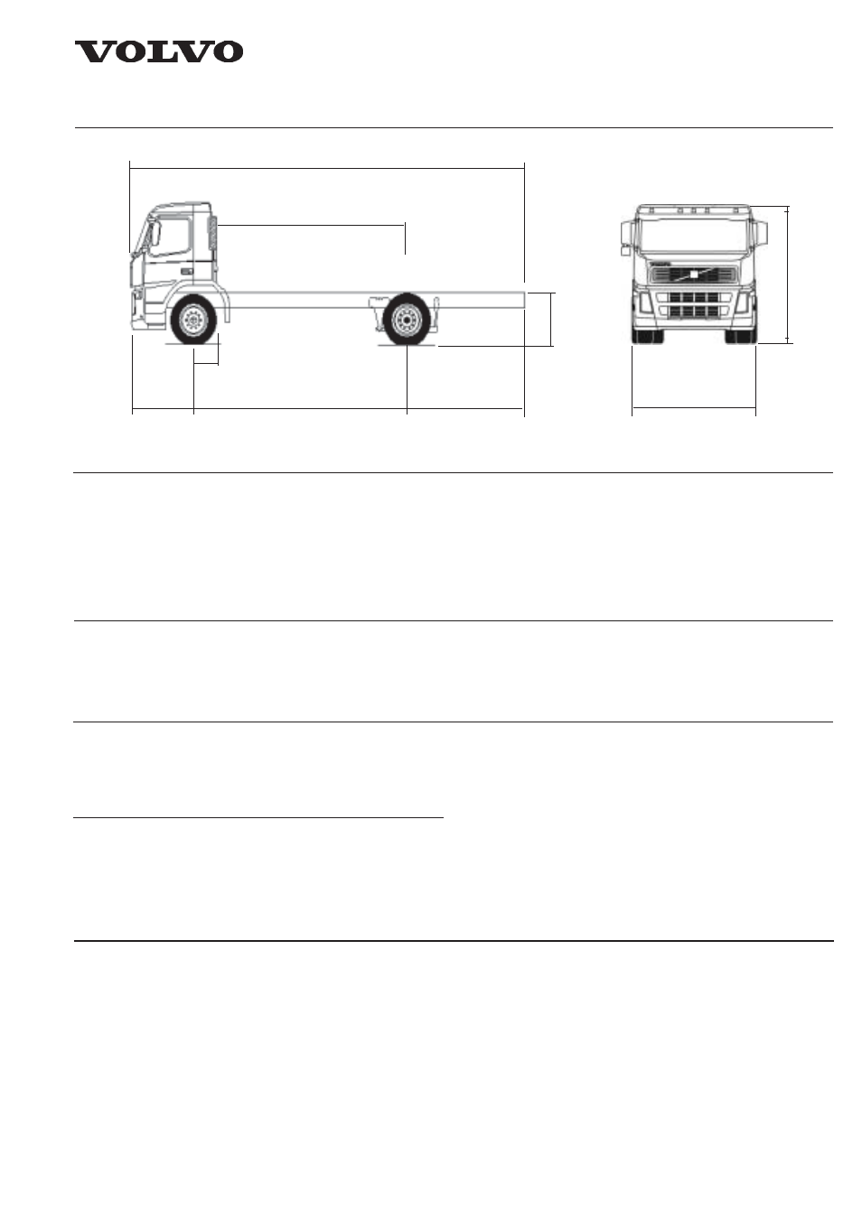 Volvo FM 42R B9 HCM User Manual | 2 pages