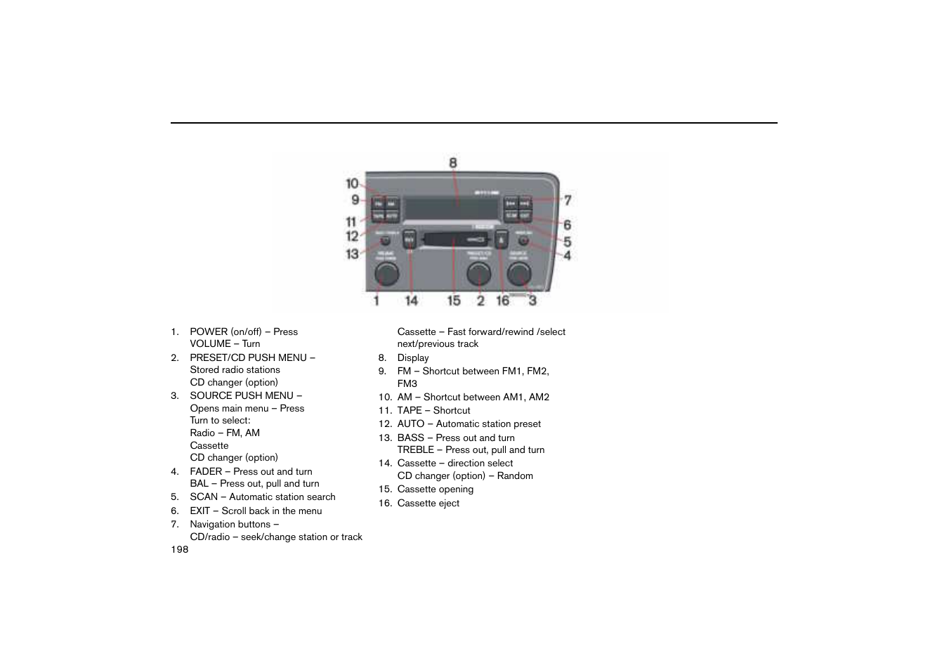 Age 198, Overview hu-450 | Volvo V70R User Manual | Page 199 / 254