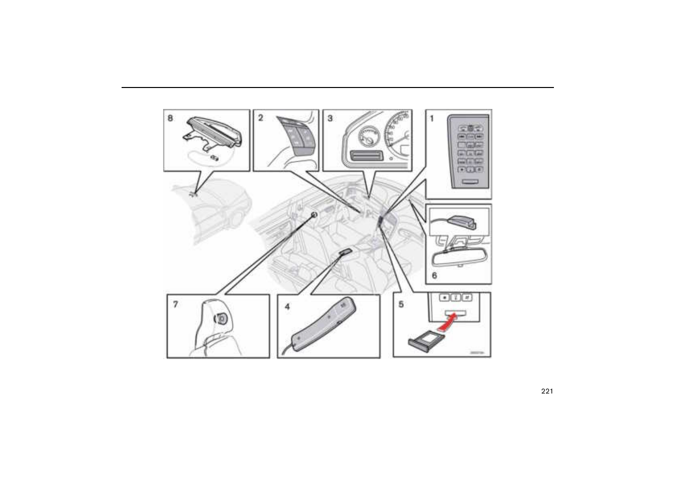 Volvo V70R User Manual | Page 222 / 254