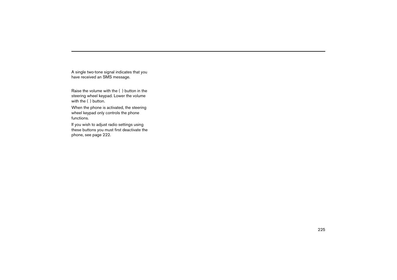 Volume | Volvo V70R User Manual | Page 226 / 254