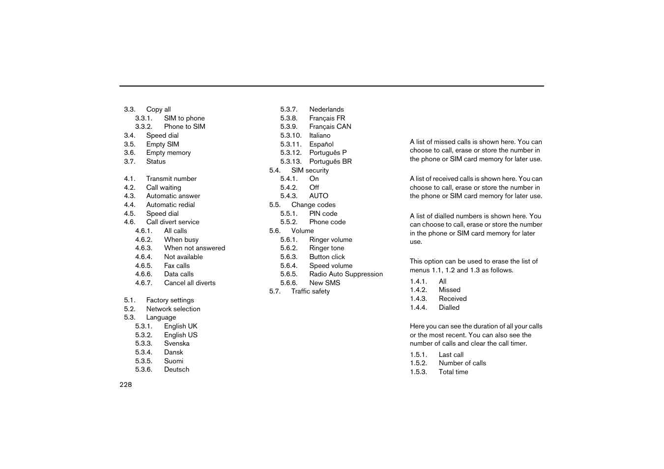 Volvo V70R User Manual | Page 229 / 254