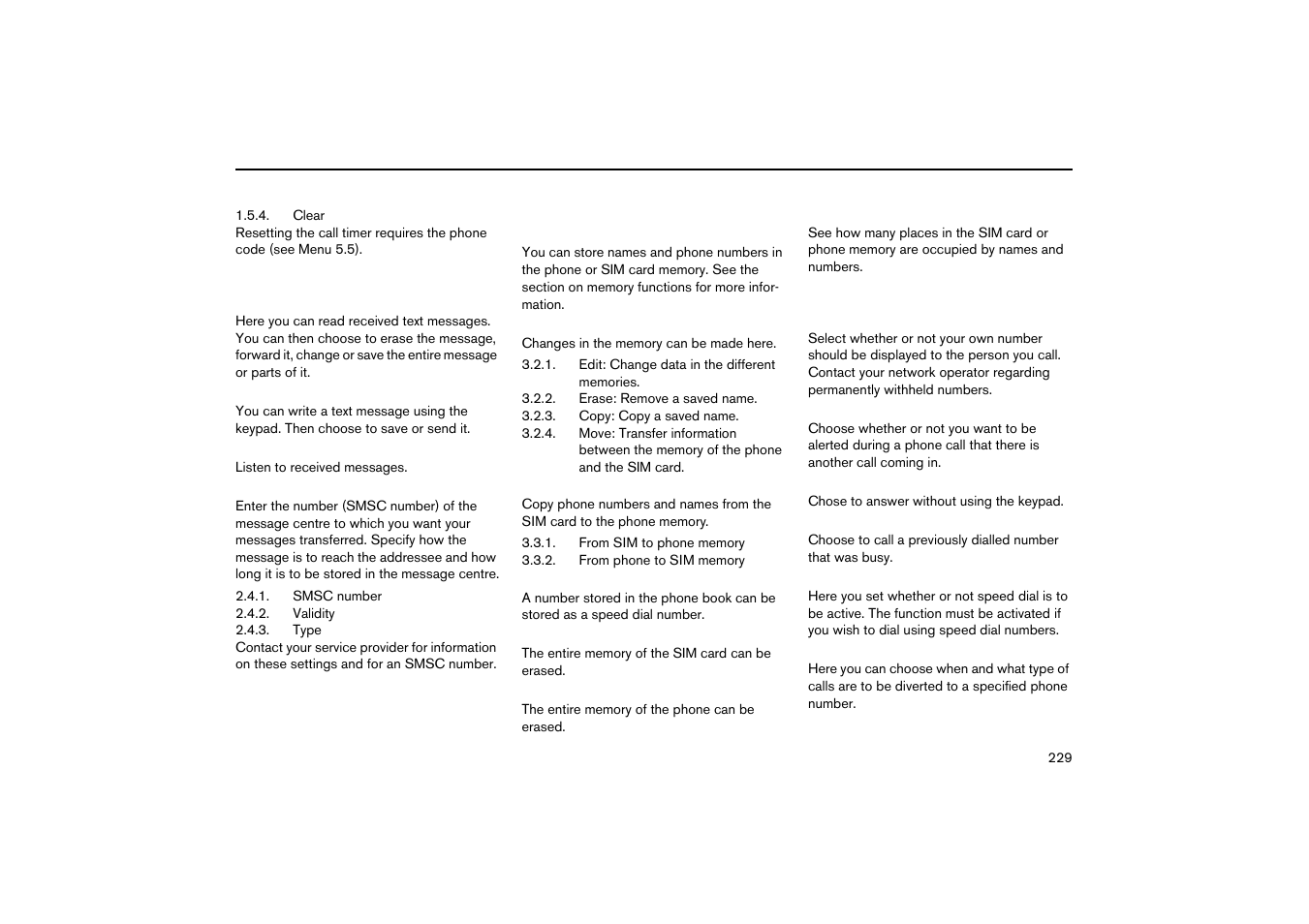 Volvo V70R User Manual | Page 230 / 254