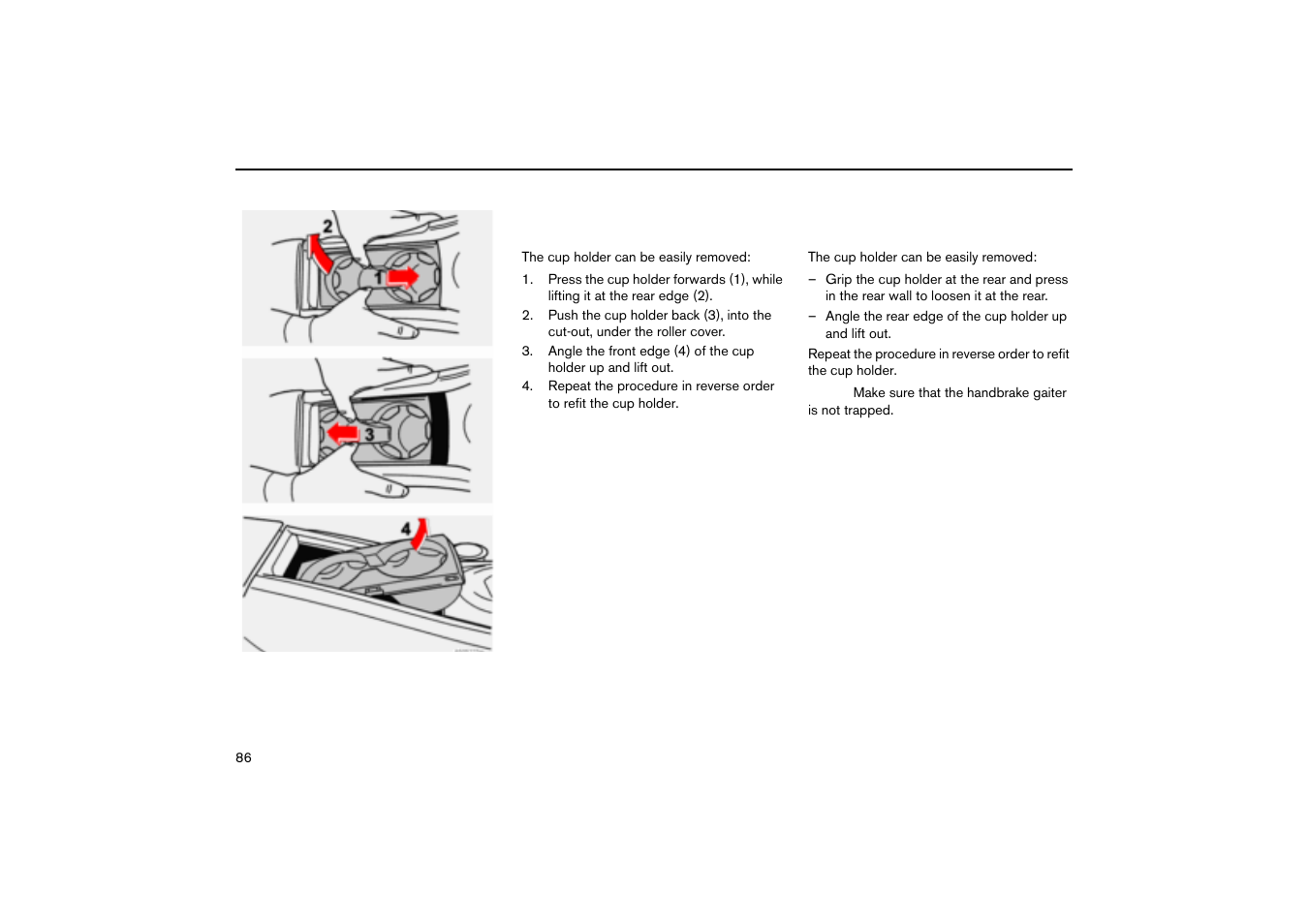 Volvo V70R User Manual | Page 87 / 254