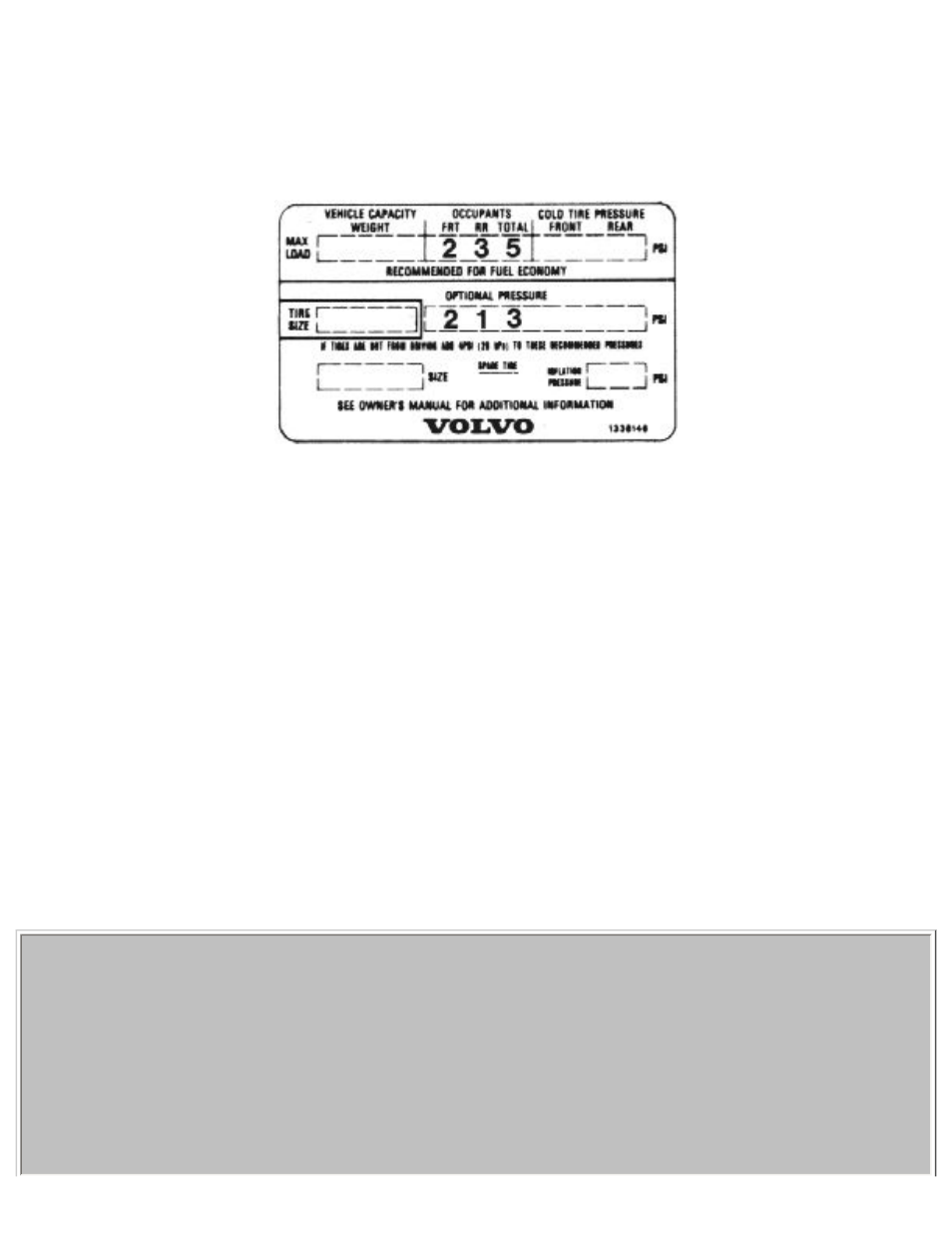 Volvo 1992 240 User Manual | Page 129 / 160
