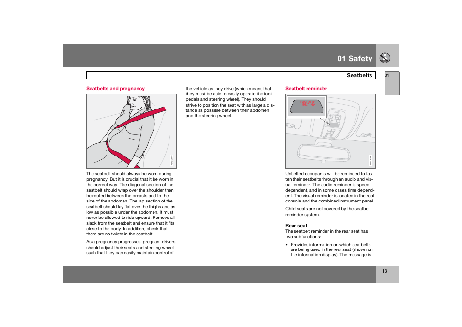 En_c70-w720_ 13.eps, 01 safety | Volvo 2008 C70 User Manual | Page 14 / 257