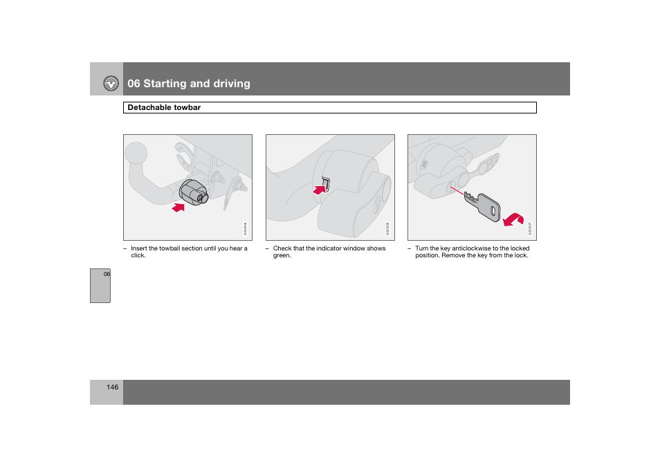 En_c70-w720_146.eps, 06 starting and driving | Volvo 2008 C70 User Manual | Page 147 / 257