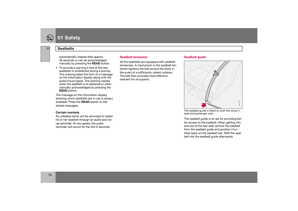 En_c70-w720_ 14.eps, 01 safety | Volvo 2008 C70 User Manual | Page 15 / 257