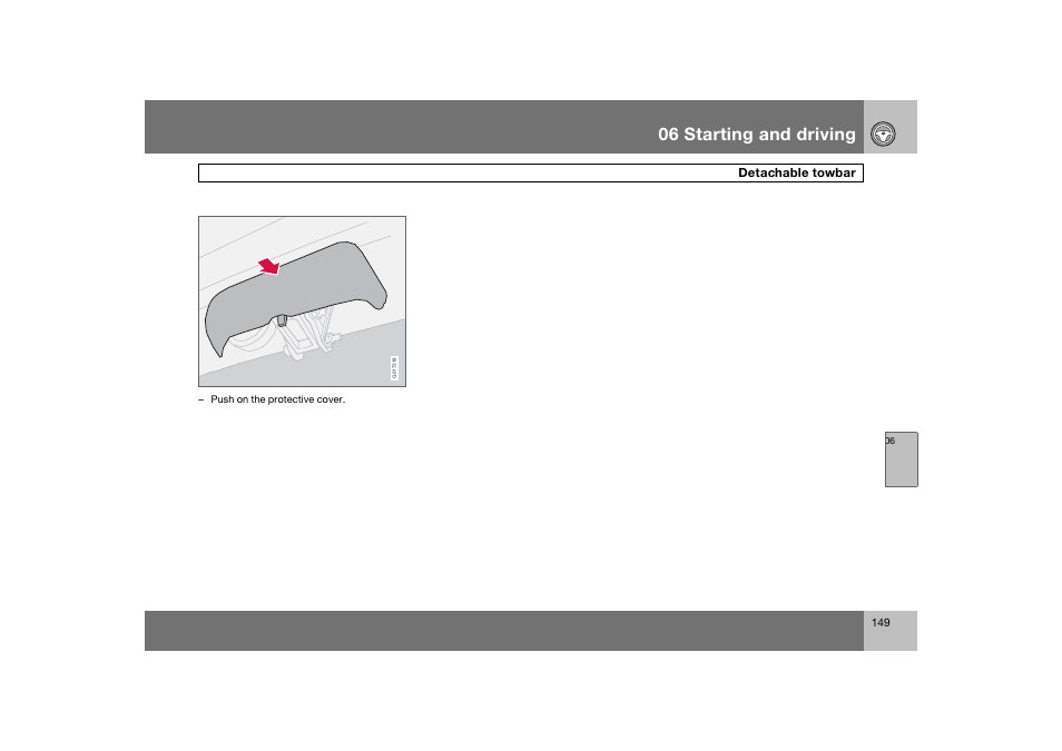 En_c70-w720_149.eps, 06 starting and driving | Volvo 2008 C70 User Manual | Page 150 / 257