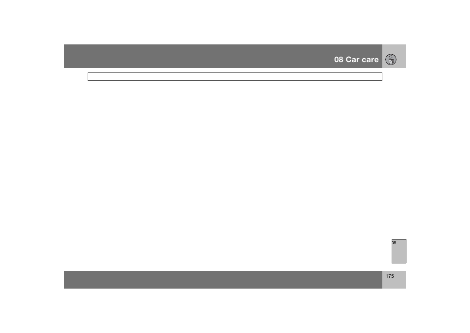 En_c70-w720_175.eps, 08 car care | Volvo 2008 C70 User Manual | Page 176 / 257