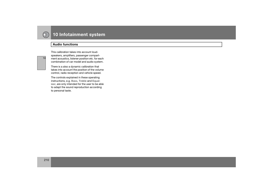 En_c70-w720_210.eps, 10 infotainment system | Volvo 2008 C70 User Manual | Page 211 / 257