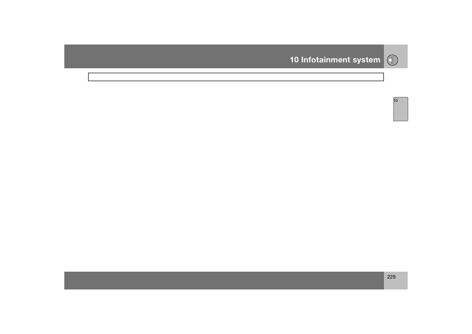 En_c70-w720_229.eps, 10 infotainment system | Volvo 2008 C70 User Manual | Page 230 / 257