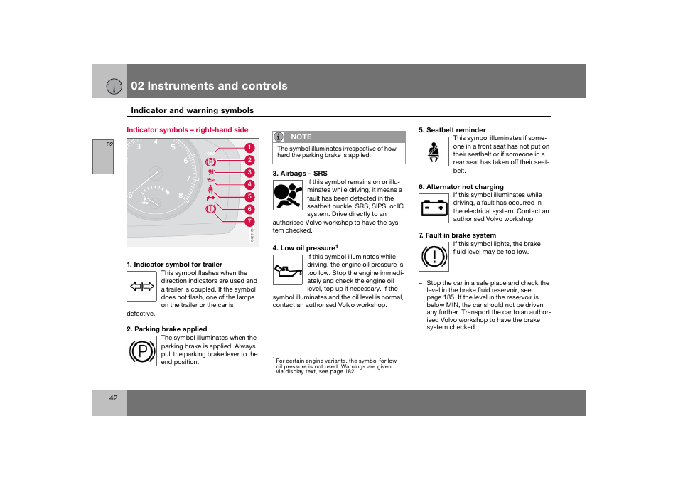 En_c70-w720_ 42.eps, 02 instruments and controls | Volvo 2008 C70 User Manual | Page 43 / 257