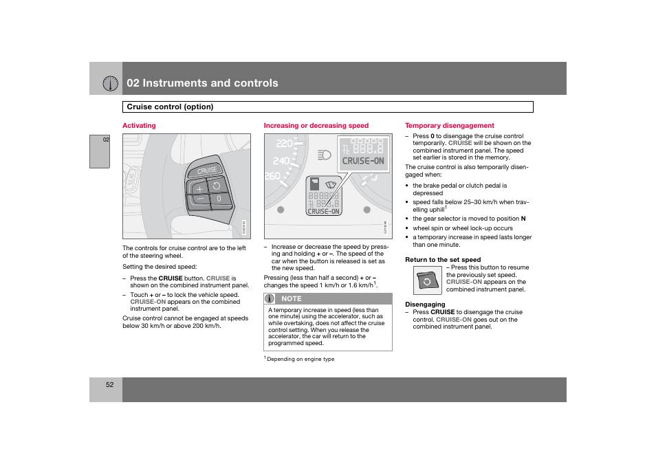 En_c70-w720_ 52.eps, 02 instruments and controls | Volvo 2008 C70 User Manual | Page 53 / 257