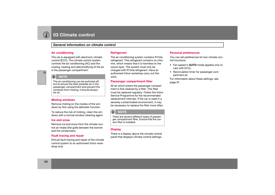 En_c70-w720_ 66.eps, 03 climate control | Volvo 2008 C70 User Manual | Page 67 / 257