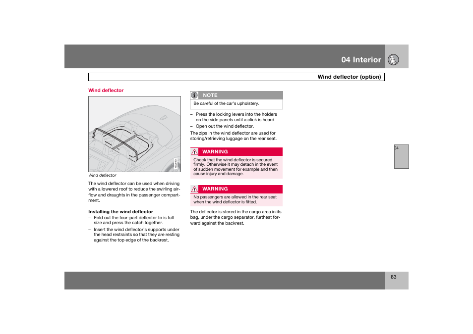 En_c70-w720_ 83.eps, 04 interior | Volvo 2008 C70 User Manual | Page 84 / 257