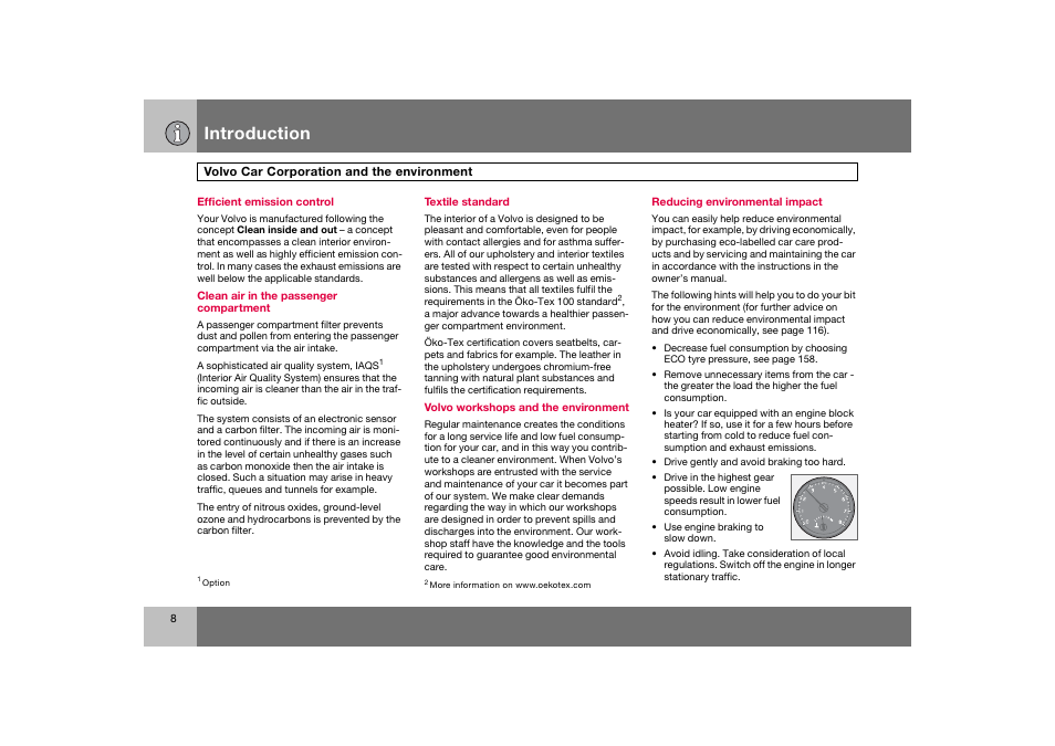 En_c70-w720_ 8.eps, Introduction | Volvo 2008 C70 User Manual | Page 9 / 257