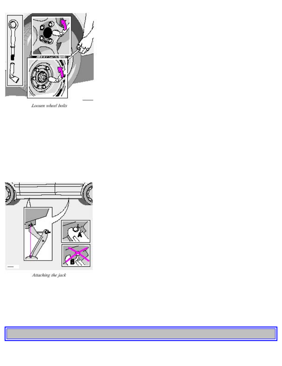 Pg. 89 changing wheels | Volvo 2001 S80 User Manual | Page 130 / 225