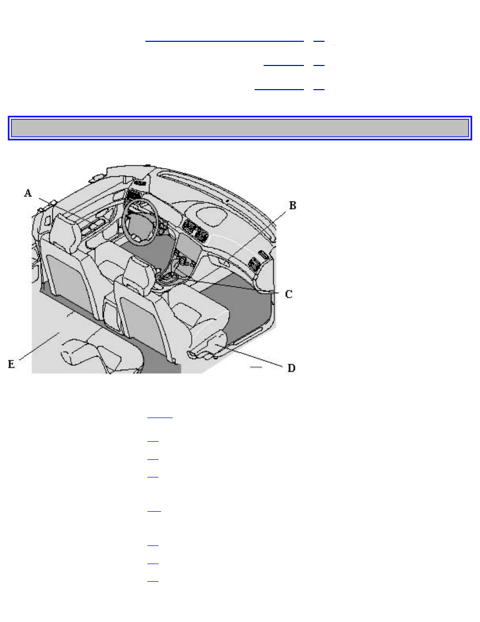 Pg. 20 interior | Volvo 2001 S80 User Manual | Page 35 / 225